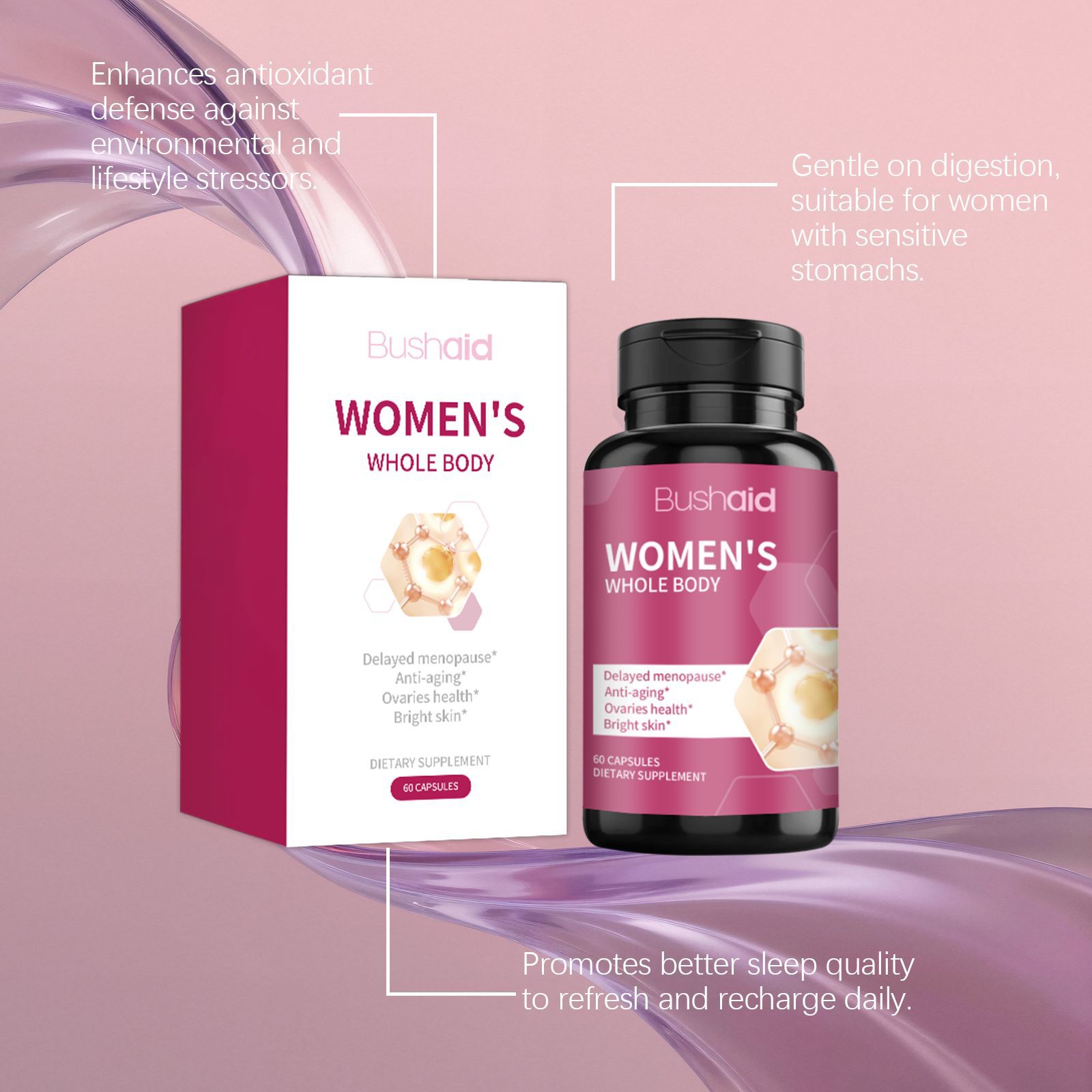 Women Wellness Support Capsule - Health Wellness Vitality ulasan dan harga