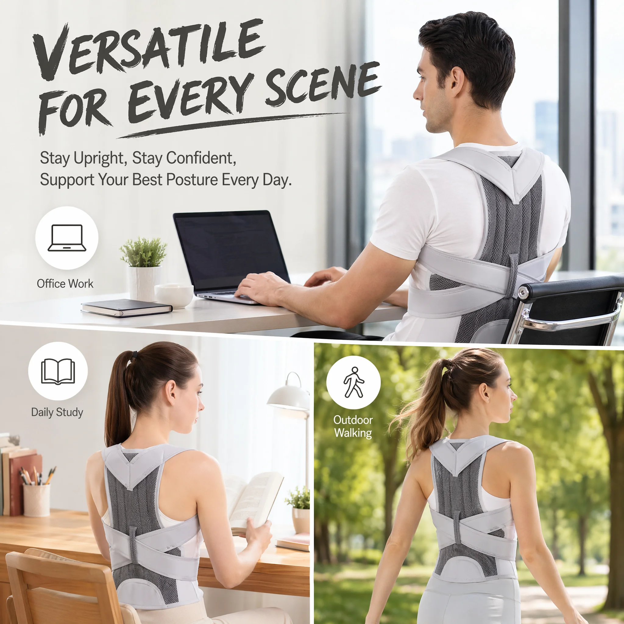 New Design Humpback Girdle Kee - Posture Corrector Back Brace ulasan dan harga