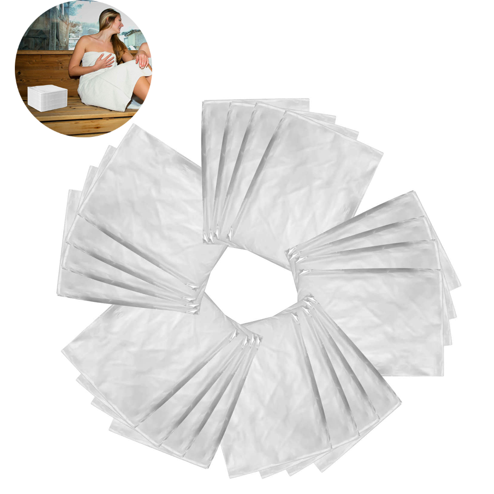 50PCS Disposable Plastic Sheet - Sauna Blanket Infrared ulasan dan harga