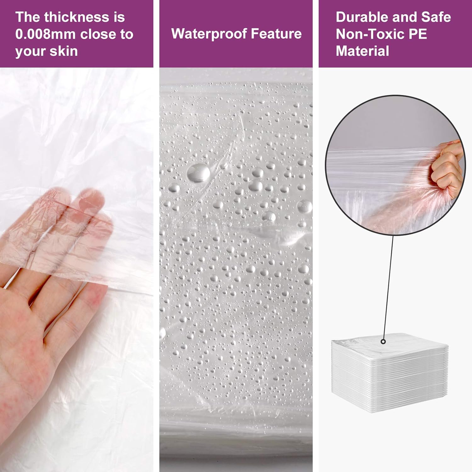 50PCS Disposable Plastic Sheet - Sauna Blanket Infrared ulasan dan harga