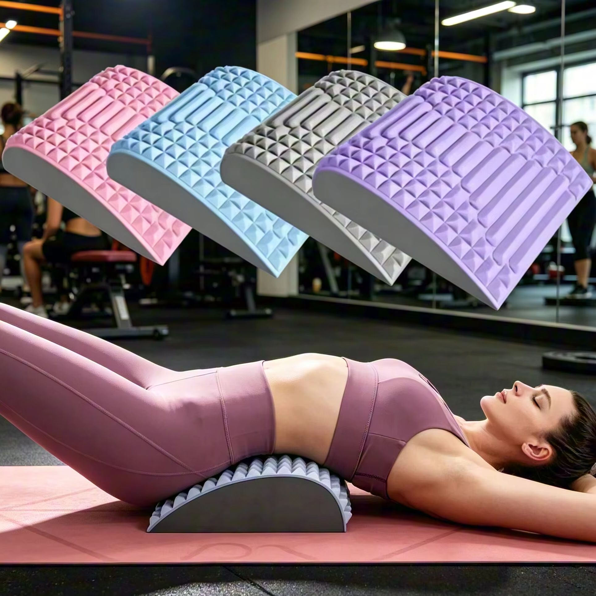 Back Stretcher Pillow Waist Ma - Posture Corrector Back Brace ulasan dan harga
