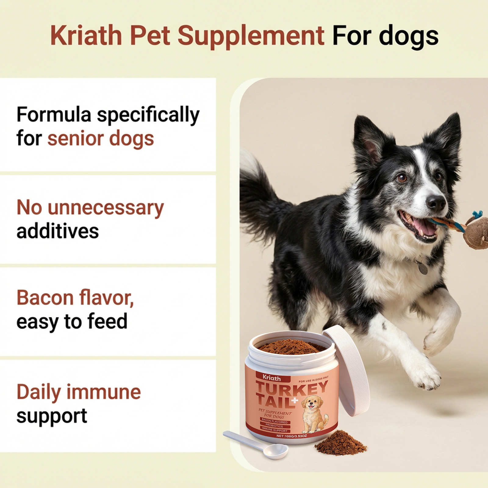 Dog Nutrition Health Supplemen - Health Wellness Vitality ulasan dan harga
